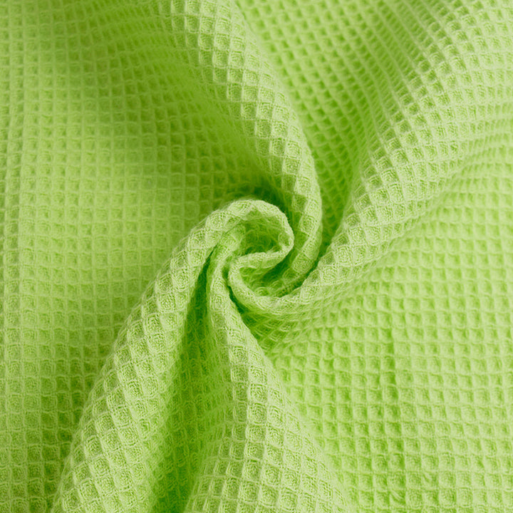 100% Cotton Waffle Fabric For Bath Robes3