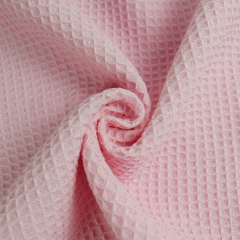 100% Cotton Waffle Fabric For Bath Robes6