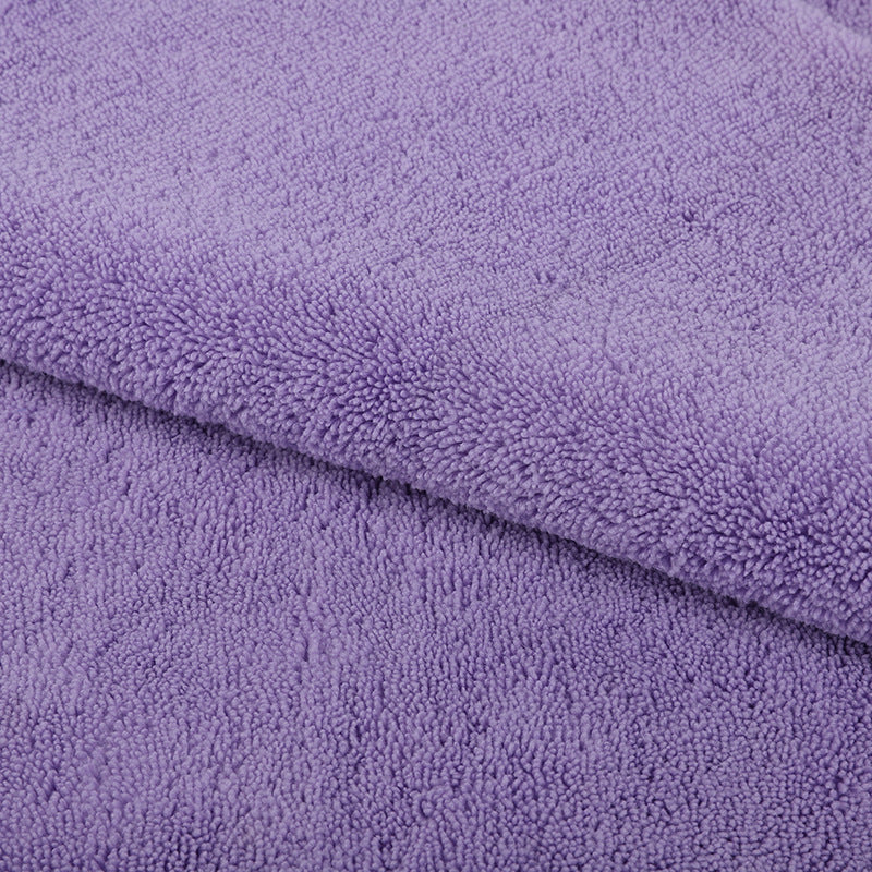 360GSM 80% Polyester 20% Nylon Knitted Microfiber Towel Fabric