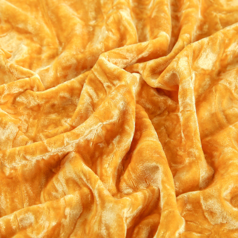 Crushed Spun Velvet For Fashion And Apparels