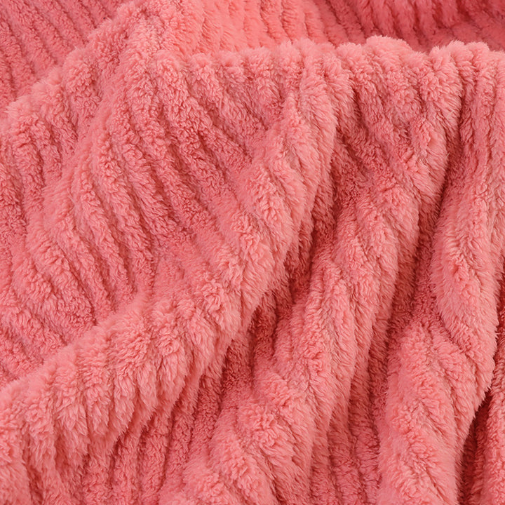 Jacquard Sherpa Fleece Double Side