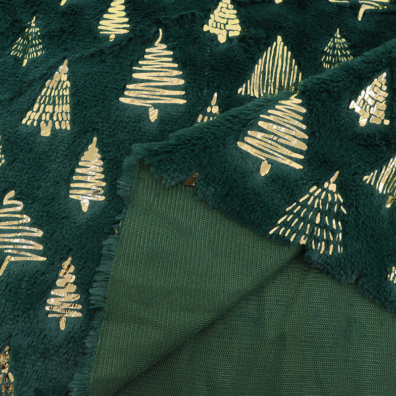 PV Plush Christmas Tree Design Foil