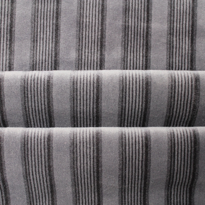Cationic Dyed Stripe Design Super Soft Velvet